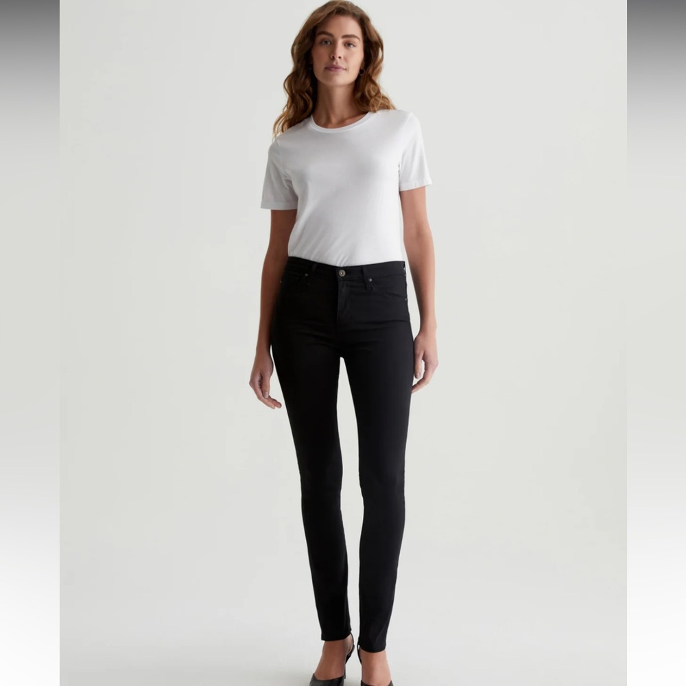 AG The Prima- cigarette leg black jeans
